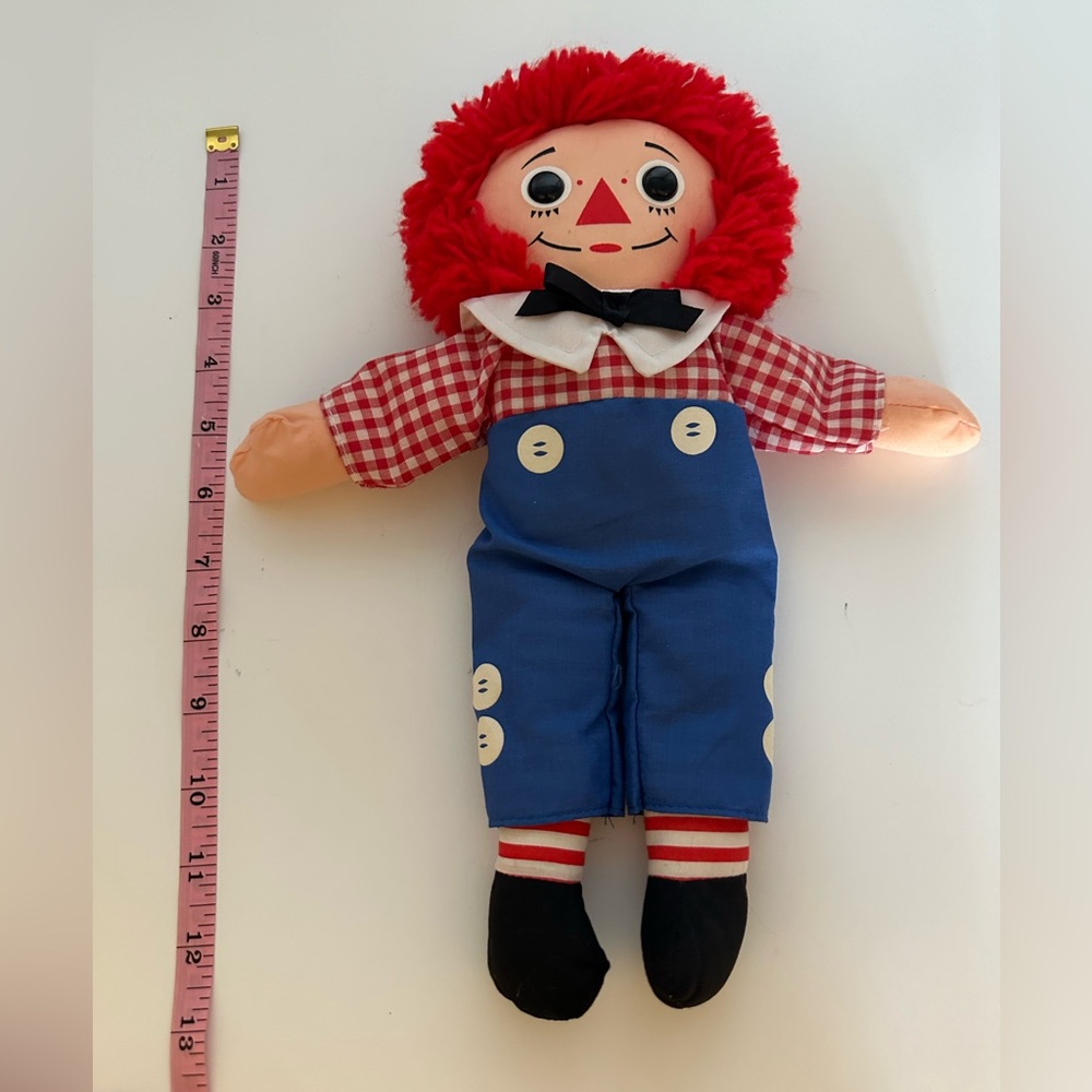 1987 Playskool Raggedy Andy Rag Boy Doll 12" New - Picture 5 of 6